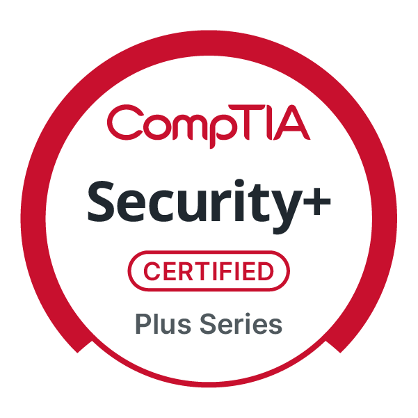حاصل على شهادة CompTIA Security+